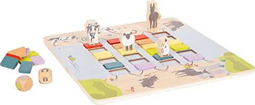 small foot Wackelmauer "4 Friends" – Holz Gesellschaftsspiel für Kinder ab 4 Jahren mit zwei Hämmern, Spaß für die ganze