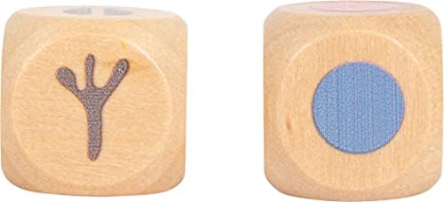 small foot Wackelmauer "4 Friends" – Holz Gesellschaftsspiel für Kinder ab 4 Jahren mit zwei Hämmern, Spaß für die ganze