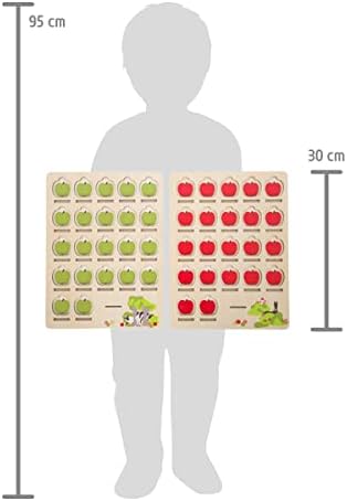 small foot Wackelmauer "4 Friends" – Holz Gesellschaftsspiel für Kinder ab 4 Jahren mit zwei Hämmern, Spaß für die ganze