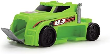 Dickie Toys Autotransporter 203747002 – Stapel- und Aufbewahrungsspielzeug für 36 Fahrzeuge, Ideal für kleine Autobauer!