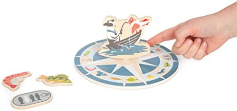 small foot Wackelmauer "4 Friends" – Holz Gesellschaftsspiel für Kinder ab 4 Jahren mit zwei Hämmern, Spaß für die ganze