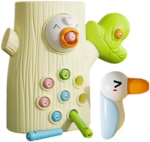 Schreiner Vogelspielzeug – Magnetisches Labyrinth für kleine Kinder, Kreatives Lernen und Spielen