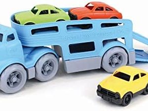 Green Toys Auto-Transporter mit 3 Autos – Nachhaltiges Spielzeug für Kinder ab 3 Jahren zur Förderung kreativen Spiels
