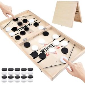 Sling Puck Spiel – Großes Tischhockey Brettspiel für Familien-Interaktion & Partys!