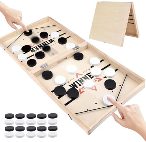 Sling Puck Spiel – Großes Tischhockey Brettspiel für Familien-Interaktion & Partys!
