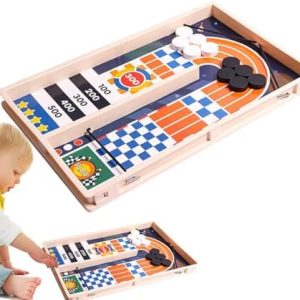 Sling Puck Spiel - Schnelles Tischspiel für aufregende Partys, Geburtstags- und Weihnachtsfeiern