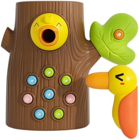 Schreiner Vogelspielzeug – Magnetisches Labyrinth für kleine Kinder, Kreatives Lernen und Spielen
